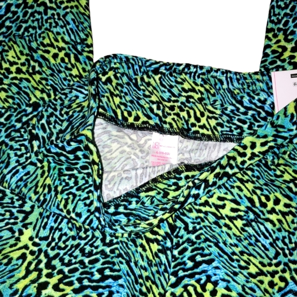 No Boundaries NEW Junior High Rise Ankle Length Sueded Legging Green Blue Black - Picture 3 of 4